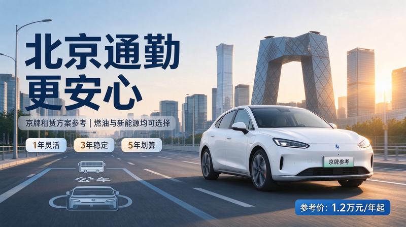 北京车牌租赁服务场景图